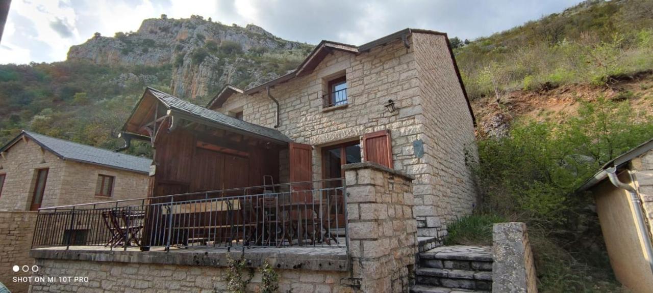 Gite De La Bateliere La Malène Exterior foto