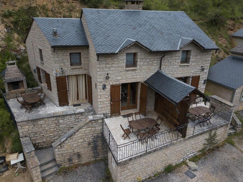 Gite De La Bateliere La Malène Exterior foto